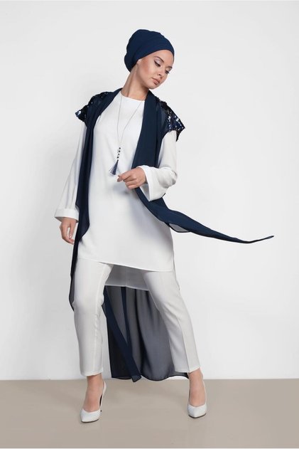 Pul Sequined Double Tunic 4145
