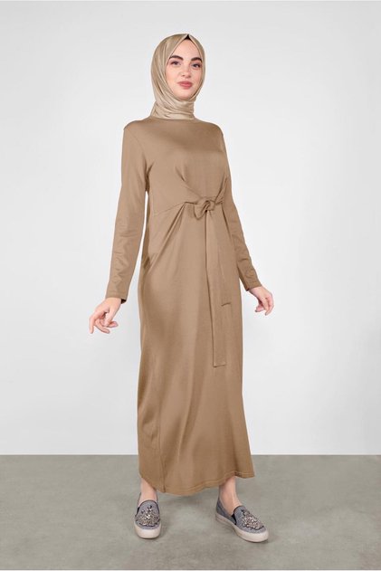 Shrimped Knitted Dress 41029