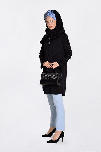 GÜPÜR VE TAŞLI TUNİK 4301
