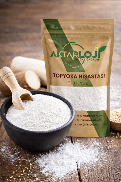 aktarloji 1 Kg Glutensiz Tapyoka Nişastası / Tapioca/ Tapiyoka