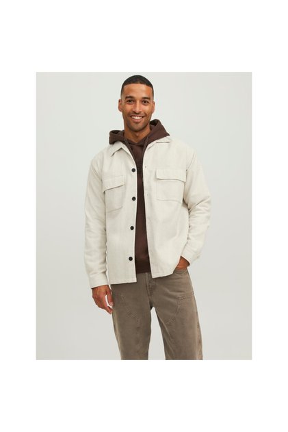 Jack&Jones Oversize Minimalist Uzun Kol Erkek Gömlek