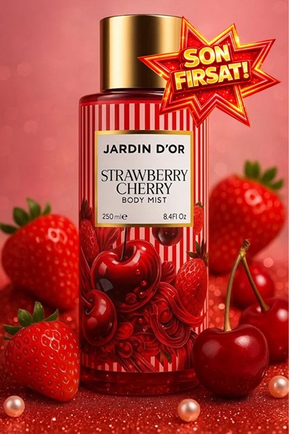 STRAWBERRY CHERRY BODY MIST / ÇİLEK KİRAZ VÜCUT SPREYİ