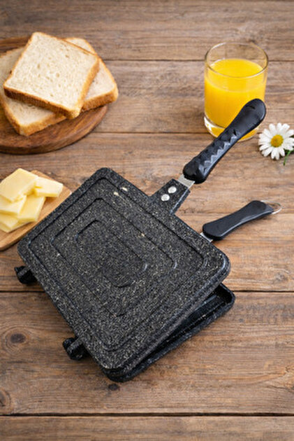 TAŞHAN Ocak Üstü Maxi Döküm Tost Makinesi (26X20CM) - Fiyatı