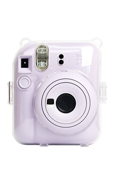 Fujifilm Instax Mini 12 Makine Uyumlu Şeffaf Koruyucu Kılıf
