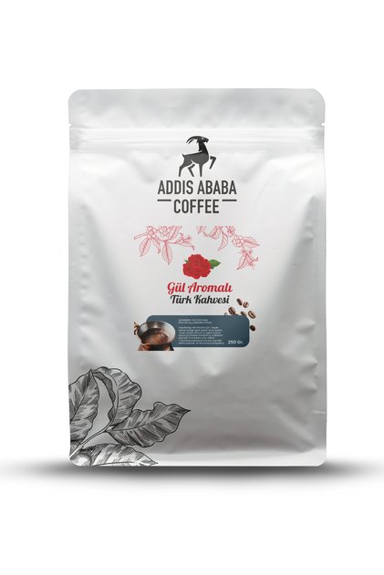 Rose Flavored Turkish Coffee - 250 Gr.