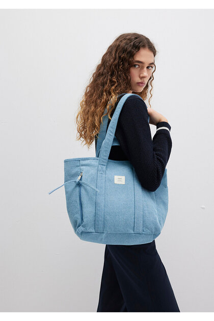 Denim Omuz Çantası 1913105-80195