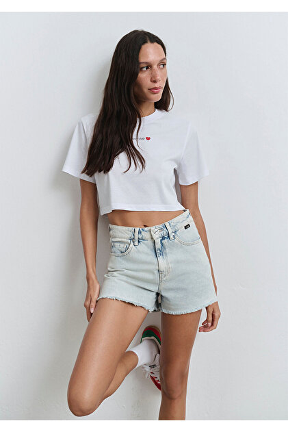 Mavi Cherry 90lar Buz Jean Şort 1410022-84423 - Fiyatı, Yorumları