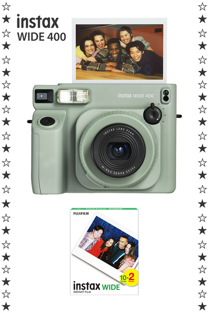 FUJIFILM instax WIDE 400 本体 フィルム20枚 Fujifilm Instax Wide 400 Yeşil Fotoğraf Makinesi ve 20'li Film