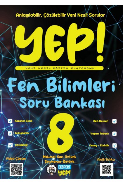 EKSPERT YAYINLARI Yep 8. Sınıf Matematik Soru Bankası - Fiyatı