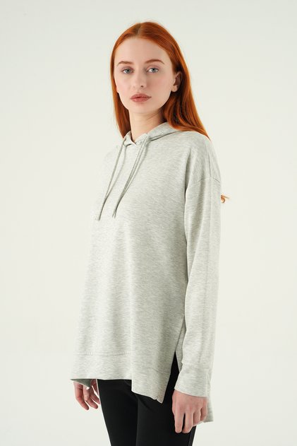 Karmelanj Kapüşonlu Tunik 8309A