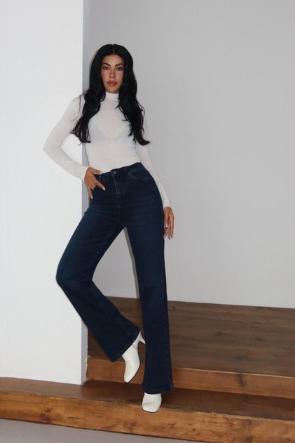 7596 Nita Kadın Jean Pantolon