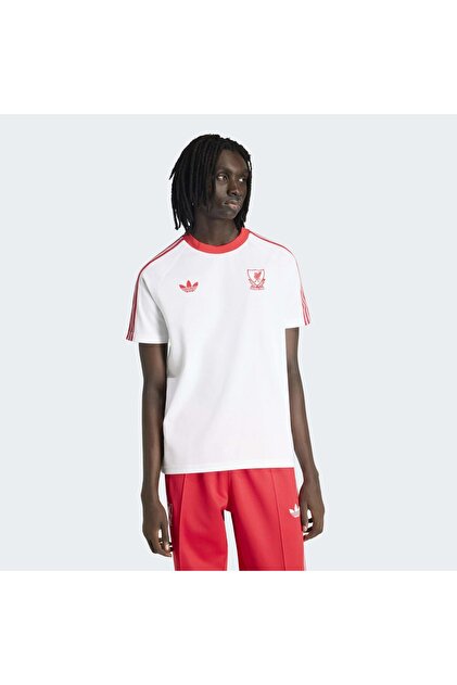 adidas Liverpool FC Originals Erkek Beyaz Tişört (JZ0140) - Fiyatı