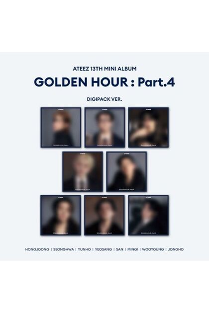 Kpop Dünyasi ATEEZ – 13TH MINI ALBUM [GOLDEN HOUR : Part.4