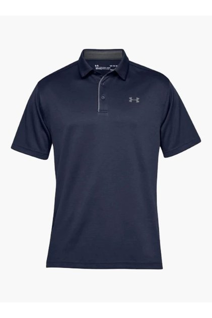 Polo Yaka Lacivert Erkek Spor T-Shirt