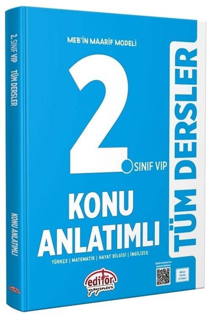 Maarif Modeli 2. Sınıf VİP Tüm Dersler Konu Anlatımlı