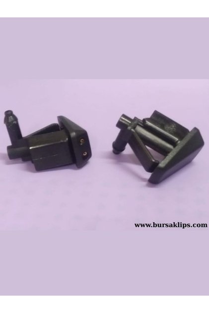 Mercedes W202 Windshield Wiper Nozzle Double Eye - 2028601047 (2 Pieces)