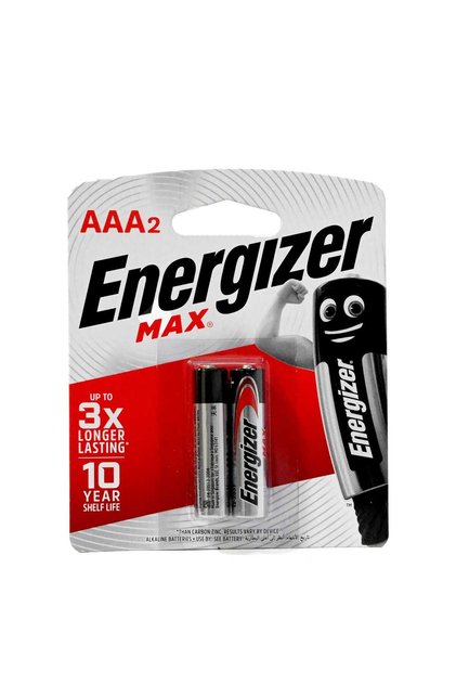 Energiser Max+ Power seal AAA Battery E92BP2, Pack of 2 Pcs