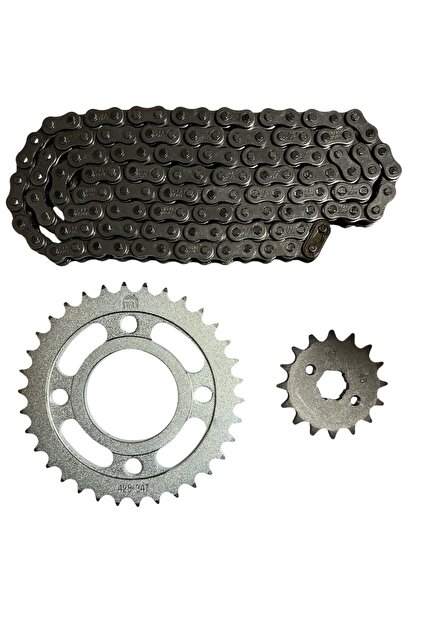 MOTORKİT MK CG PERFORMANSLI ZİNCİR DİŞLİ SETİ - ÖN 16T + ARKA 34T
