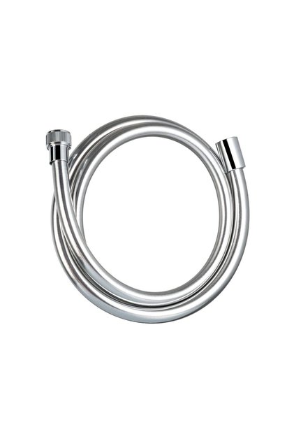 Silver Krom PVC Duş Spirali 150 cm - Esnek ve Dayanıklı Duş Hortumu