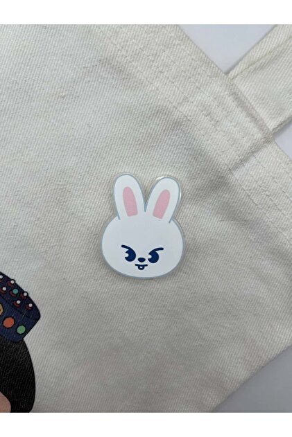 Hara Company Stray Kids SKZOO Bangchan Wolf Chan Akrilik Rozet