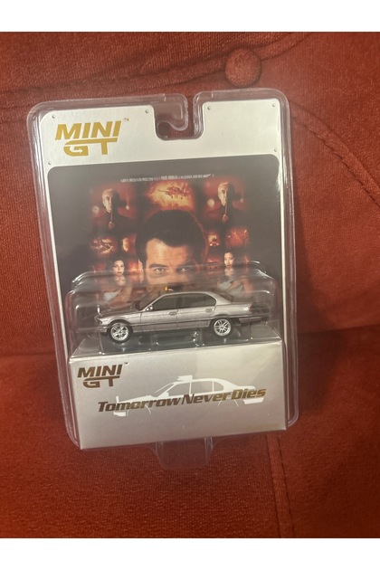 HOT WHEELS Mini gt BMW 750 IL JAMES BOND TOMORROW NEVER DİES