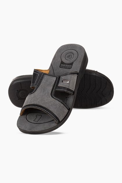 4 point orthopedic daily men's slippers