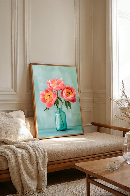 One Piece Wooden Framed Painting Tk3192