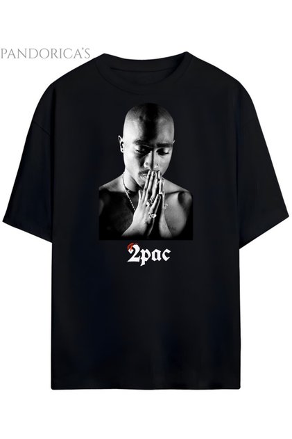 Pandorica's Tupac Shakur Design Unisex Cotton T-Shirt