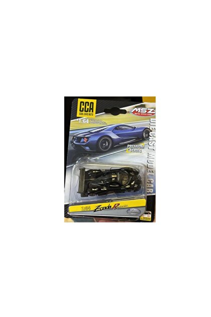CCA Premium Series Pagani Zonda Revolucion Siyah 1/64 Model Araba
