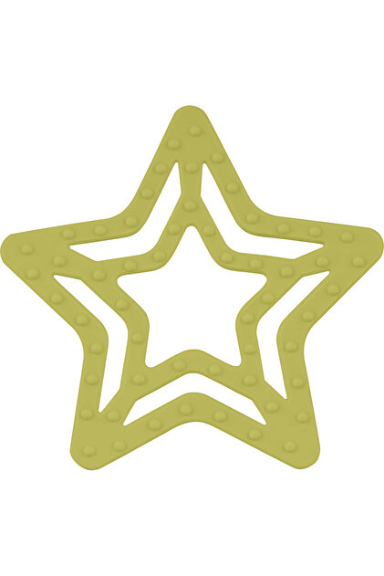 Silicone Teether Star Pond Green