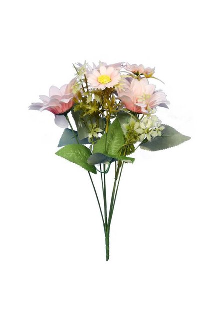 Buchet de 7 margarete 36cm Culoare roz deschis
