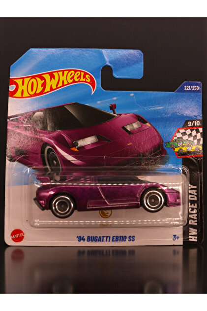 ホットウィール　スーパートレジャーハント　ブガッティ　EB110 SS HOT WHEELS 94 BUGATTI EB110 SS (STH) HW RACE DAY - Fiyatı, Yorumları