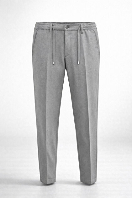 Casual Likralı Jogger Pantolon