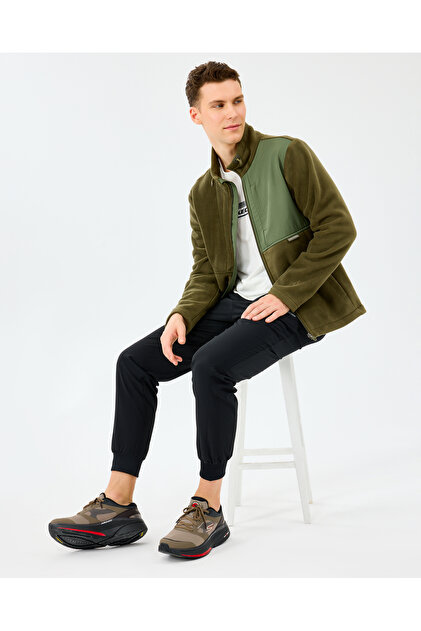 Skechers M Polar Jacket Erkek Haki Mont S2520130-0096 - Fiyatı