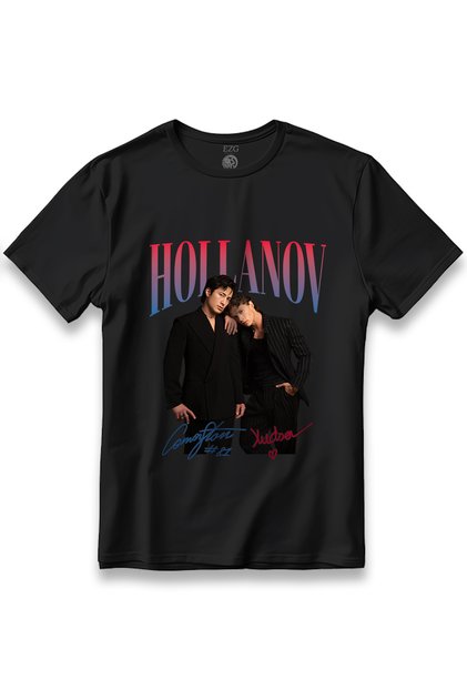 Heated Rivalry İlya Rozanov Hollanov Printed 100% Cotton Breathable Thick Fabric T-Shirt T-Shirt