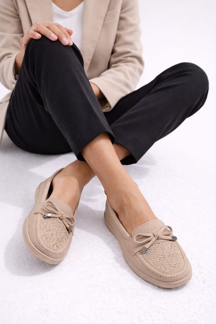 Women's Comfort Sole Orthopedic Loafer Daily Young Mother Shoes Ballerinas