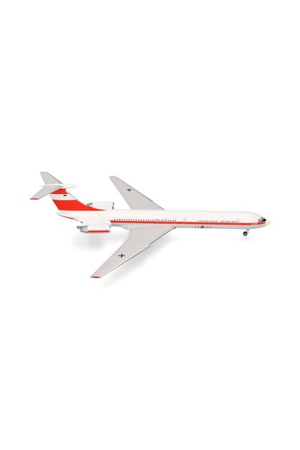 573412, 1/200 Luftwaffe Hava Kuvvetleri Ilyushin IL-62M askeri uçak modeli