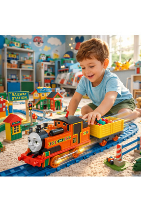 Mattel Ghk74 Thomas Ve Arkadaşları Knapford Istasyonu Oyun Seti
