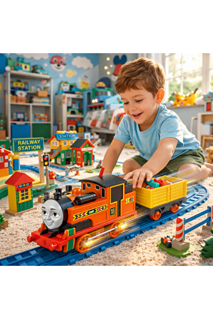 Cici Oyuncak Thomas & Friends Motorized Toy Train Classic Nia