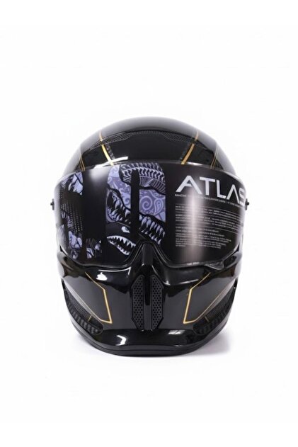 GÜMRÜK BEY Ruroc Atlas 3.0 Carbonized Titan XXL Kapalı Motorsiklet