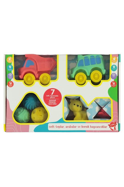 Vinyland 8'li Aktivite Seti Soft Toplar