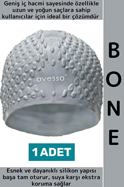 #Bone Su Sızdırmaz Esnek Yumuşak Silikon Havuz Deniz Yüzme Kulağa Su Geçirmez Büyük Beden Saç Bonesi