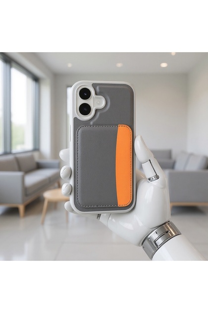 Case Compatible with iPhone 16 Mobile Phone X-Card Silicone Cover with Card Holder