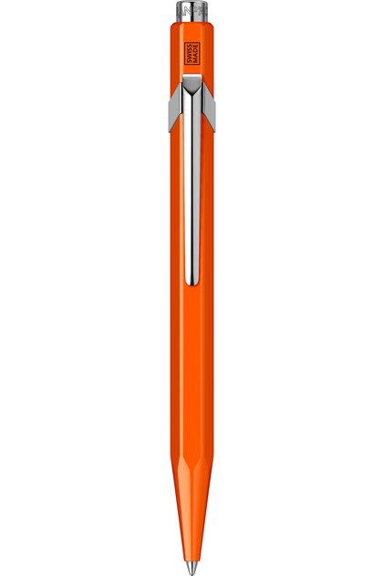 Stilou 849 portocaliu fluo CT cu carcasă metalică