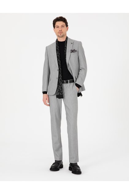 Gray Slim Fit Suit 50324264-Vr024
