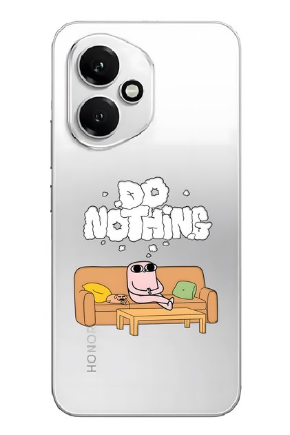 Honor 400 Compatible Do Nothing Patterned Transparent Phone Case