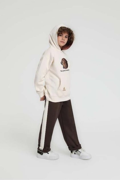 Boy's lion embroidered sweatshirt jac-1859