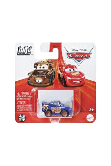 Cars Disney Pixar Mini Racers Tekli Karakter Araçlar Metal 4 cm
