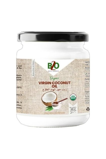 Organic Cold Pressed Pure Extraction Virgin Coconut Oil (500ml)
