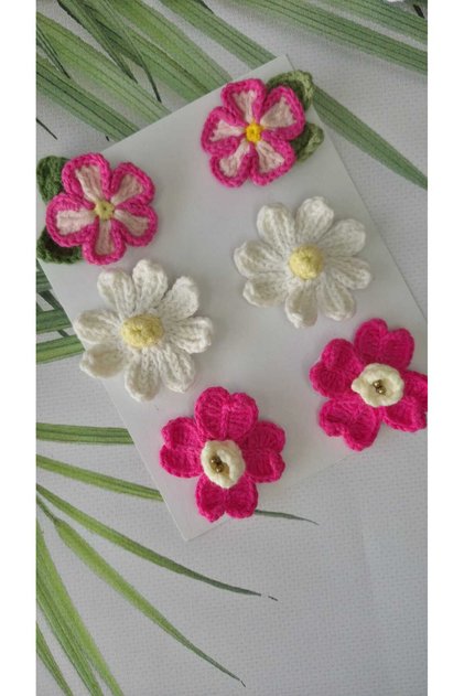 Baby Gift Set for Babies with Less Hair, 6-Piece Baby Clips, Handmade Niche Baby Hair Accessory